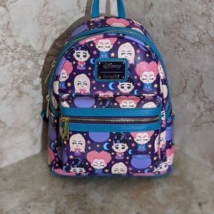 Loungefly Hocus Pocus AOP Sanderson Sisters NWT